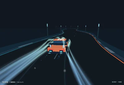 3D 賽車車身包覆氣流